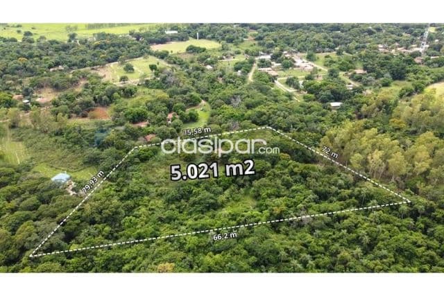 Terreno de 446 m² en Ñemby (Bo. San Carlos)