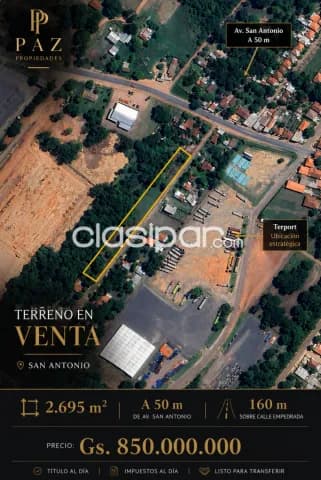 🏡 Gran oportunidad en San Antonio – Terreno de 2.695 m² con 160 m de frente, foto 4
