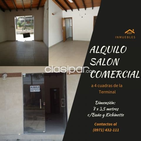 Salon comercial en esquina bo san pablo — foto principal