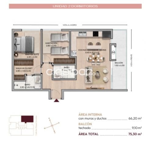 Departamentos en Venta en Bo. Recoleta - Asunción