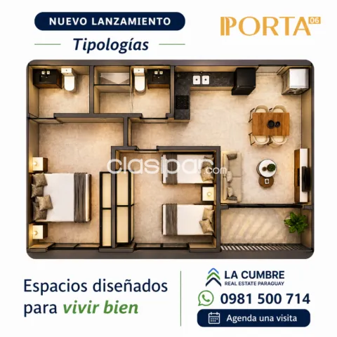 Departamentos en Venta en Laguna Grande | Monoambientes, 1 y 2 Dormitorios — foto 3
