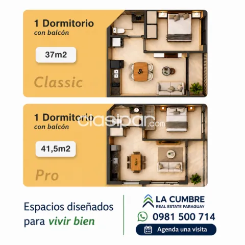 Departamentos en Venta en Laguna Grande | Monoambientes, 1 y 2 Dormitorios — foto 5