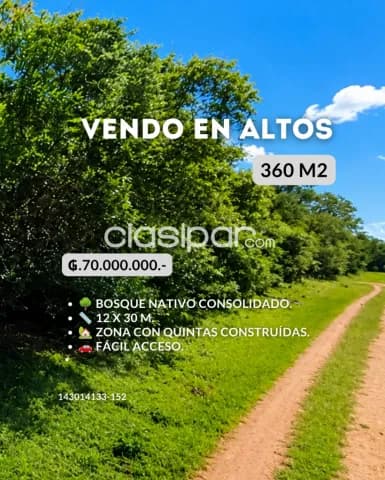 360 m² Wooded Homesite in Las Hortensias, Altos – Surrounded by Nature and Weekend Retreat, foto 2