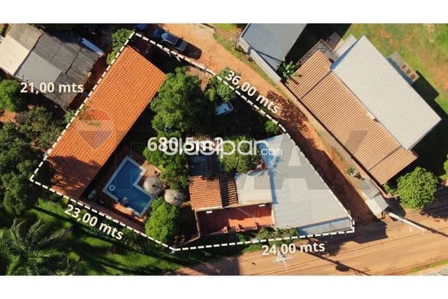 Local + casa + quinta con piscina en Itauguá
