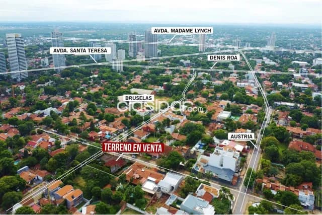 Terreno de 1.023 m2 en esquina en barrio Ycuá Satí!!, foto 5