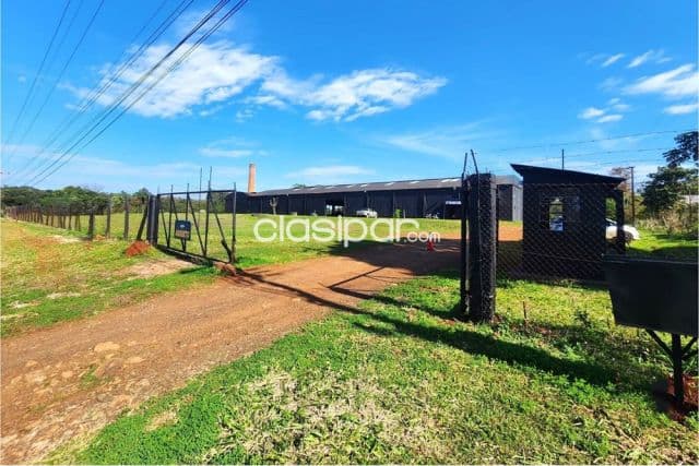 En venta depossito con 5 hectareas sobre ruta en san juan del parana