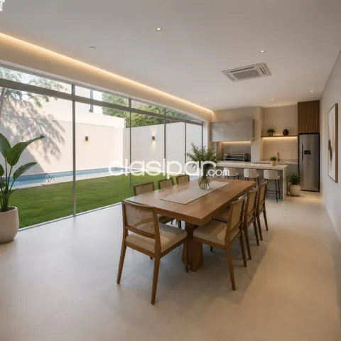 Residencia de Alta Gama Estilo Toscano moderno ubicada en el Barrio Mcal. Estigarribia — foto 3