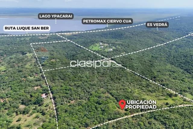 Terreno 4.095 m2 en ciervo cua-San Bernardino c/ 30 mtrs de frente — foto 5