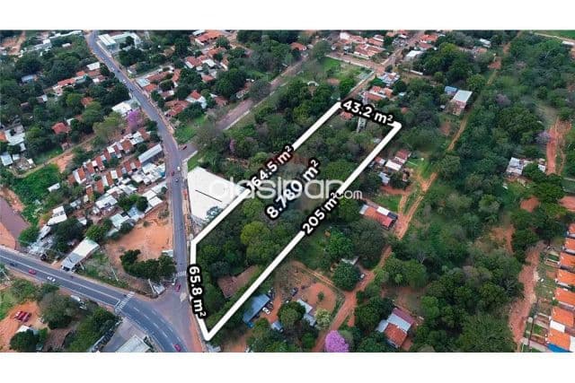 Terreno comercial s/avda.san antonio 8.780 m2 c/65,8m2 frente c/acceso calle a call — foto 1