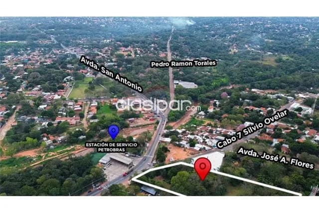 Terreno comercial s/avda.san antonio 8.780 m2 c/65,8m2 frente c/acceso calle a call — foto 3
