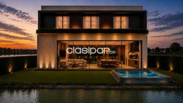 Exclusiva residencia frente a la laguna - Condominio La Ribera — foto 1