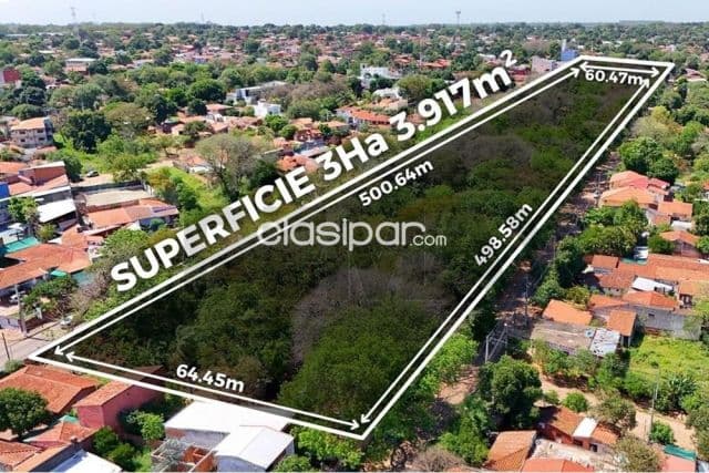 📌 terreno de 3 hectáreas a 1 cuadra de cacique Lambaré ❗, foto 1