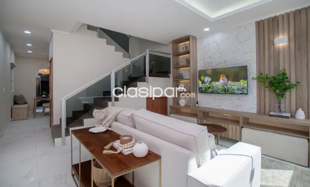 En alquiler – dúplex amoblado en condominio – Lambaré, zona itá enramada, foto 3