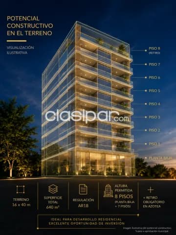Terreno con 16 mts de frente en Las Lomas i en venta, foto 2