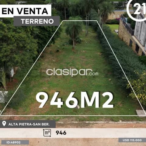 Vendo-terreno en barrio cerrado alta pietra San Bernardino, foto 2