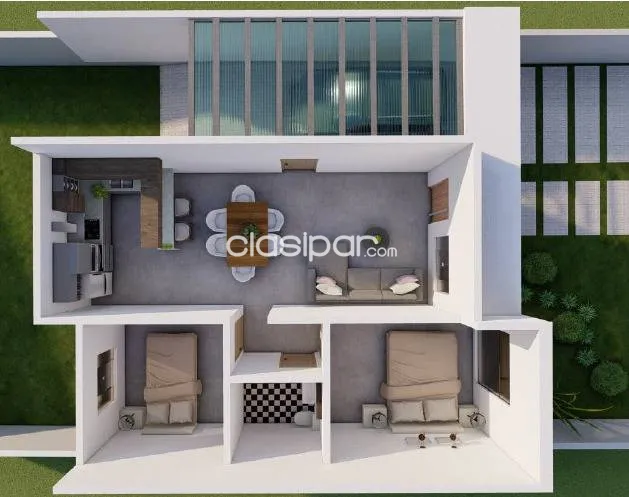 Dúplex en Pozo 80m² en Itapuami - Luque, foto 3