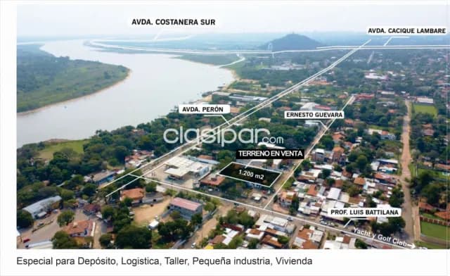 Terreno 1.200 m² en Lambaré – zona estratégica, foto 4