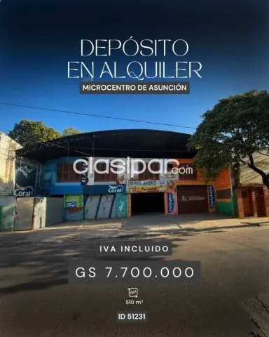 Depósito en el microcentro de Asunción, foto 4