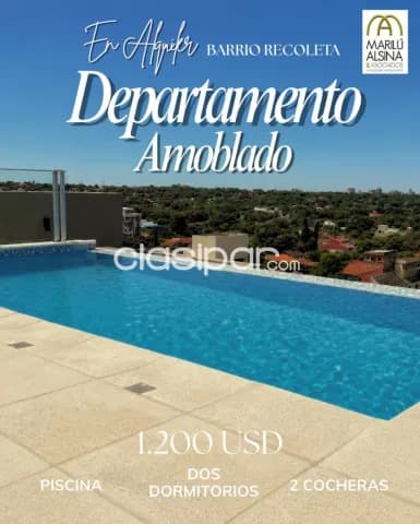 Hermoso departamento amoblado en Recoleta, foto 2