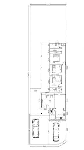 Casa 3 Dorm 1 Suite en Luque - Nueva 400m2 Acepta Credito