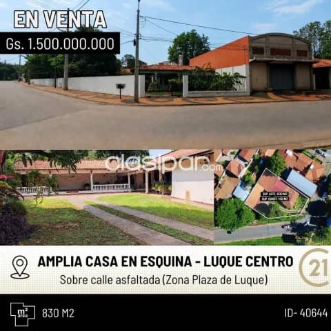 amplia Casa en esquina Centro de Luque - 830m2 4 Dorm 1 Suite, foto 5