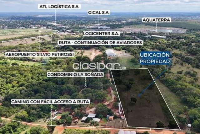 En venta – terreno de 3 hectáreas en Luque, foto 2