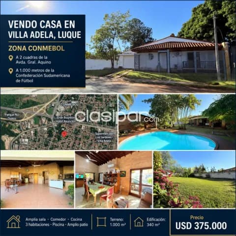 Casa en villa adela, Luque - zona conmebol, foto 2