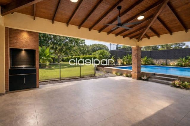 Casa 4 dorm 280m2 en Barrio Cerrado Montesol Luque - Piscina, foto 1