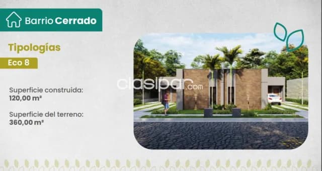 Duplex 3 dorm 120m2 en Terra Viva Barrio Cerrado Marambure Luque, foto 3