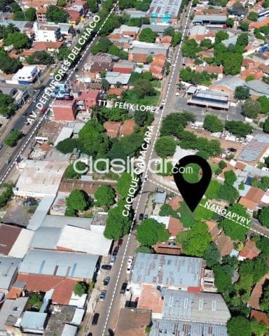 Terreno 280m2 zona alta demanda para desarrollo en Barrio San Pablo Asuncion