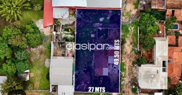 Terreno esquina 1.336 m2 zona cit límite c/Asunción c/27 mtrs frente s/2 calles-luqu, foto 3