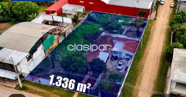 Terreno esquina 1.336 m2 zona cit límite c/Asunción c/27 mtrs frente s/2 calles-luqu, foto 5