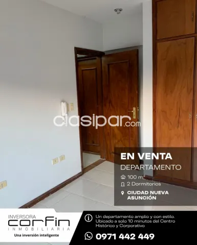Dpto 100m2 de 2 dmts, cochera bo. Ciudad nueva a 10 min del centro histórico y corporativo, foto 2