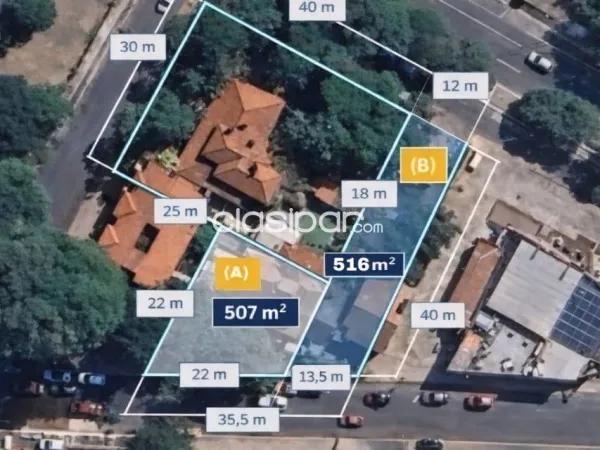 Gran terreno de calle a calle – zona boggiani / avda. Mcal lópez – Asunción, foto 2
