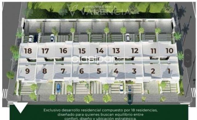 Casa 2 dorm en Condominio Valencia Encarnacion