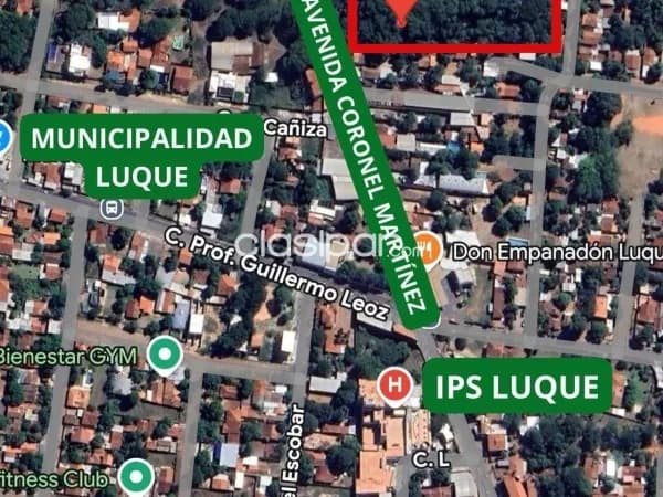 En venta Amplio terreno de 4.148 m² en Luque sobre la avenida Cnel Martínez, foto 2