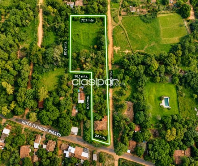 En venta casa quinta en itaugua 9,300m2, foto 3