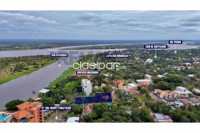 Terreno con doble esquina en lambare yacht & golf club, foto 5