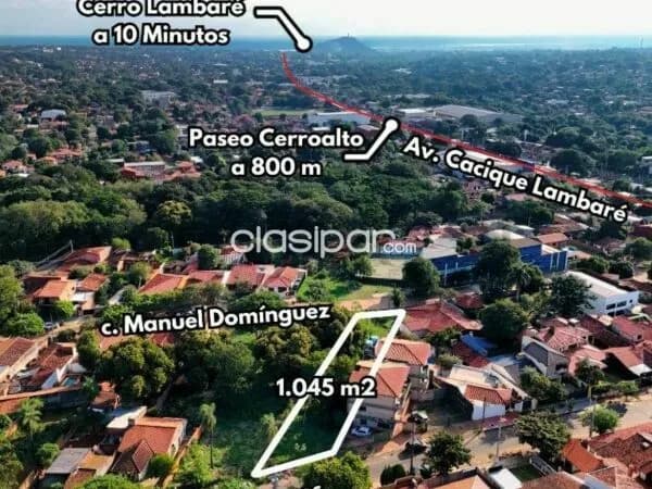 1045 m2 en Lambaré salida de calle a calle, foto 5