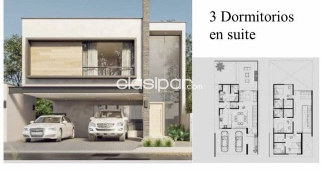 Casa en condominio en Fernando de la Mora