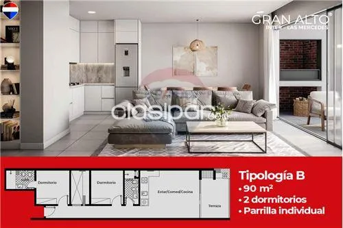 Departamento en Venta en Asunción Las Mercedes José Berges e/ Juan Manuel Pane, foto 3