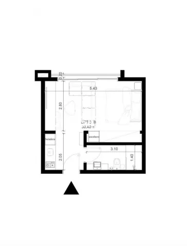 Departamento en Las Mercedes, Asunción, foto 3