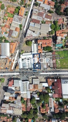 Propiedad Comercial sobre Eusebio Ayala | 1.723 m² Construidos | USD 1.100.000