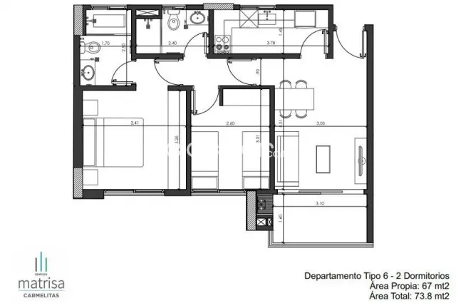 Departamento en Las Lomas, Asunción, foto 2