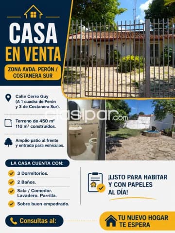 Casa en venta zona av peron, foto 2