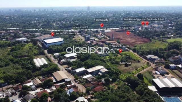 Terreno de 5.827 m² en Barrio Amambay Zona estratégica de Ciudad del Este, foto 3