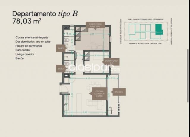 Departamento en sajonia, Asunción, foto 1