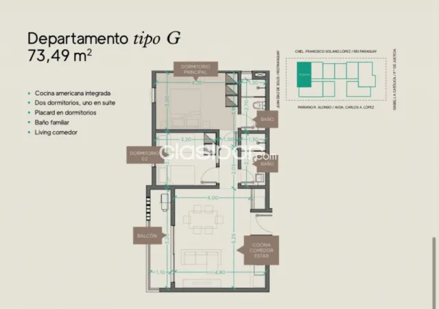 Departamento en sajonia, Asunción, foto 5