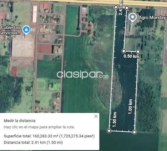 16 hectareas en minga guazú sobre ruta, foto 2