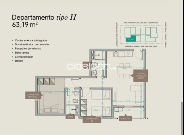 Departamento en sajonia, Asunción, foto 4